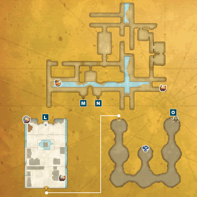 アニスの禁域I(魔法王国アルテナ・街)のマップ