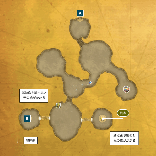 アニスの禁域のマップ