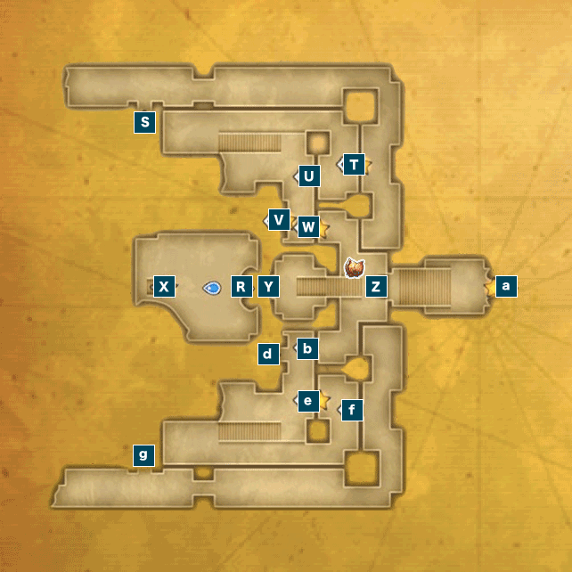 アニスの禁域I(ビーストキングダム)のマップ