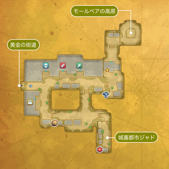 自由都市マイアのマップ