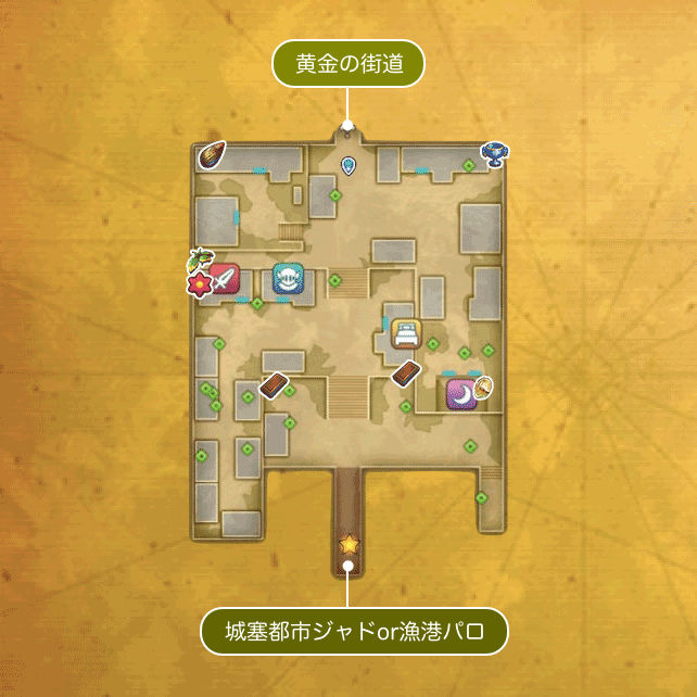 商業都市バイゼルのマップ