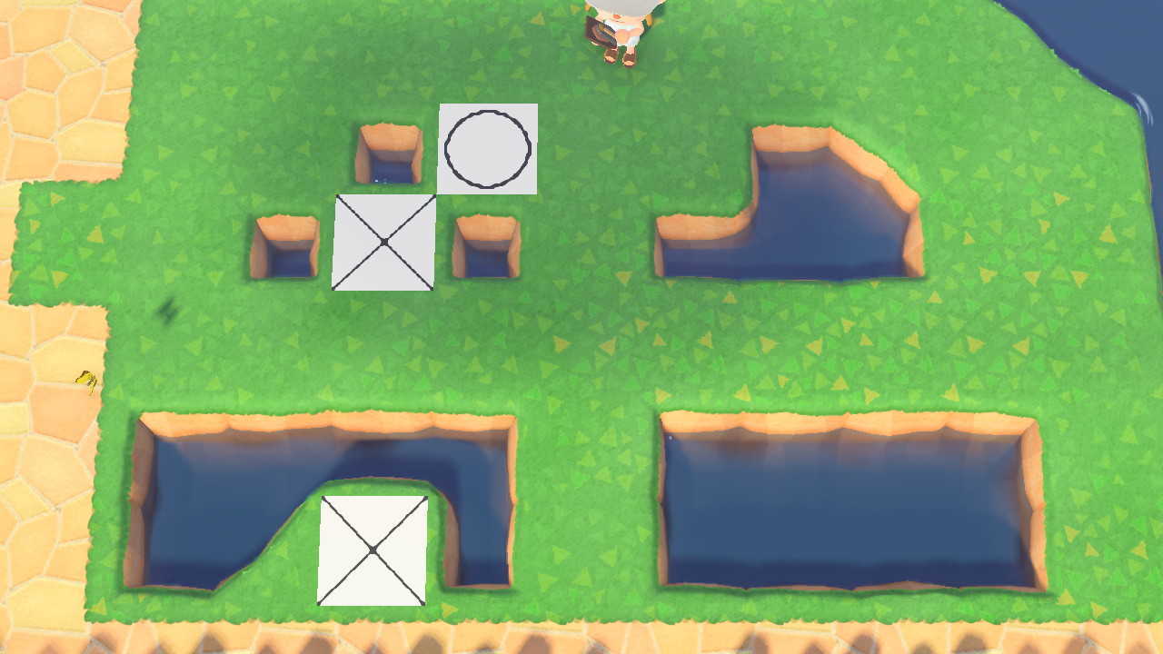 上下や左右を繋ぐ場合は失敗する