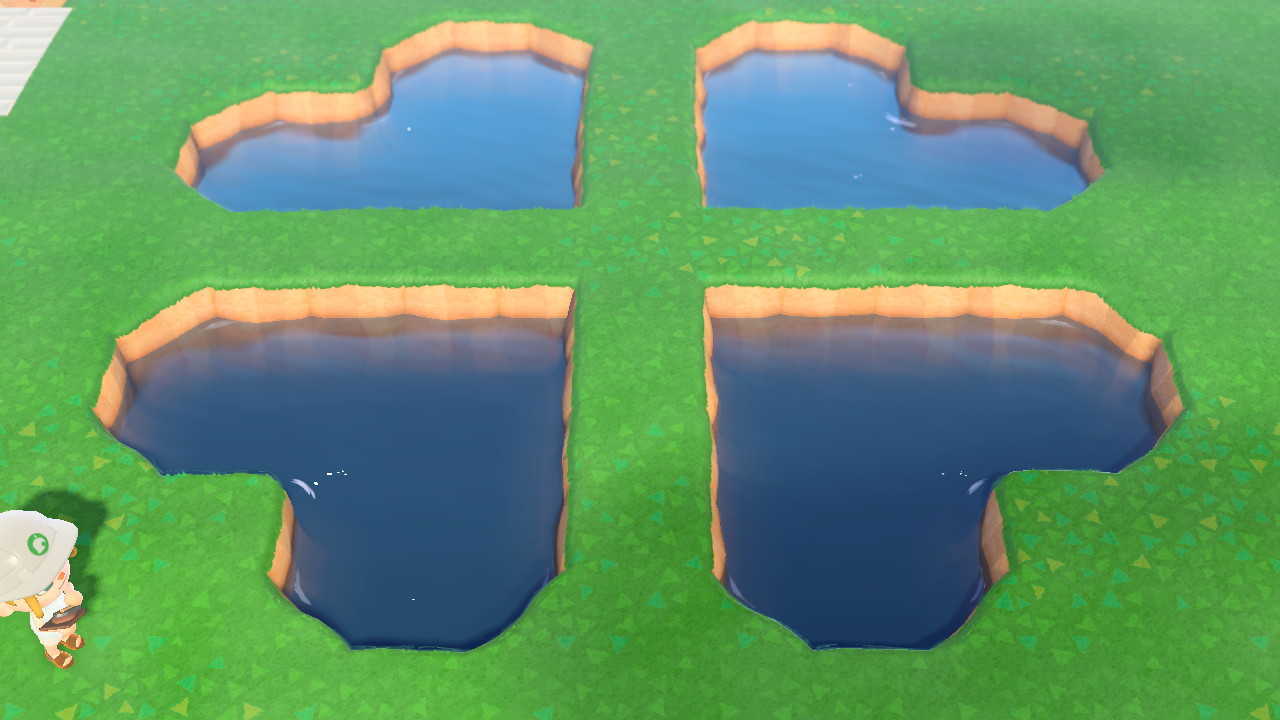 ハート型を4つ合わせてクローバーも作れる