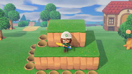 3マス以上の崖を準備