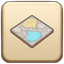 スライム柄のゆか