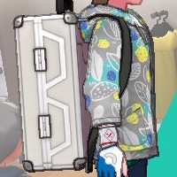 スタッズレザーボストン