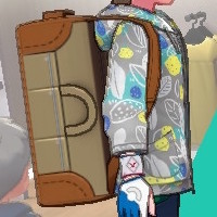 スタッズレザーボストン