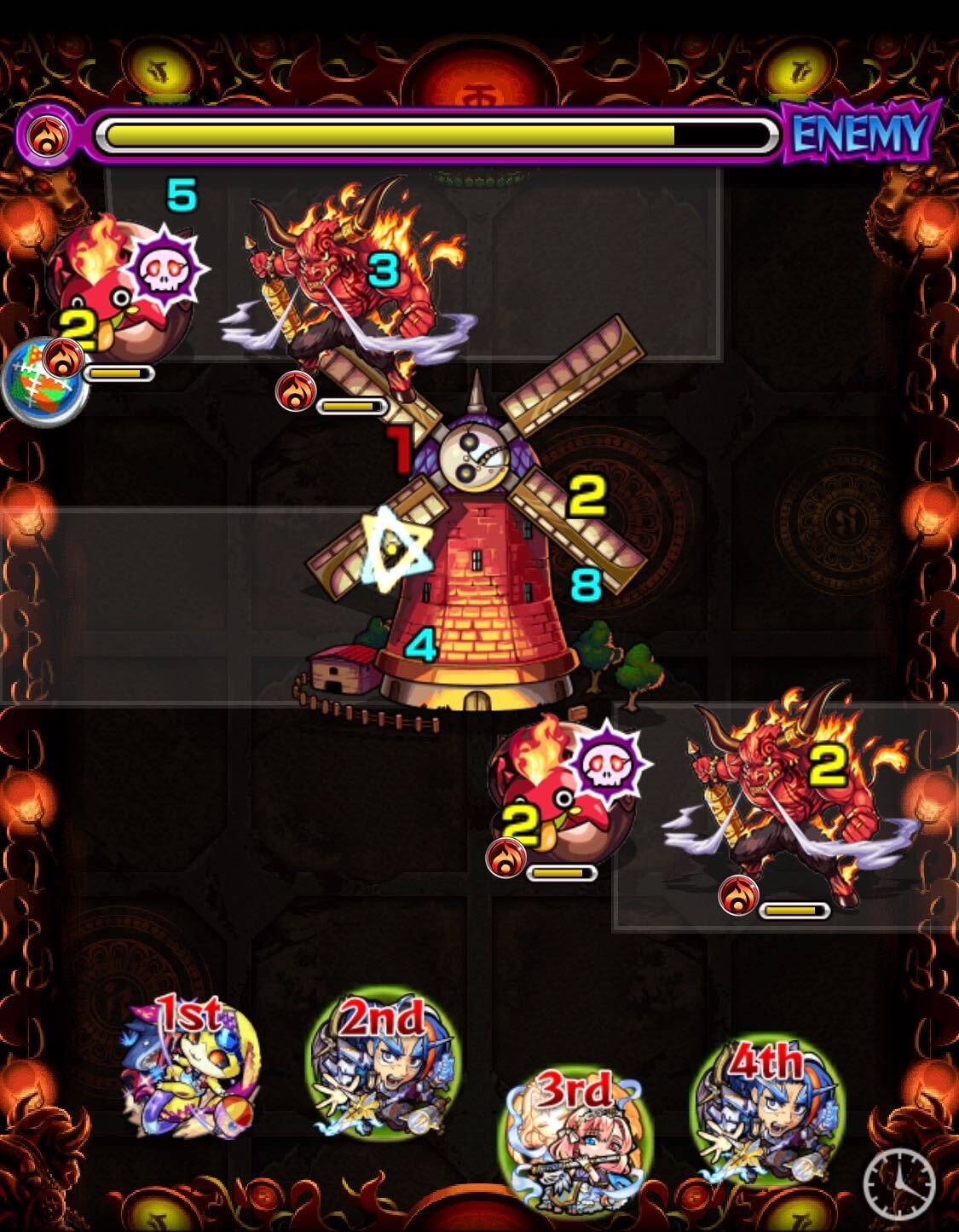 焔摩天廻 ステージ1