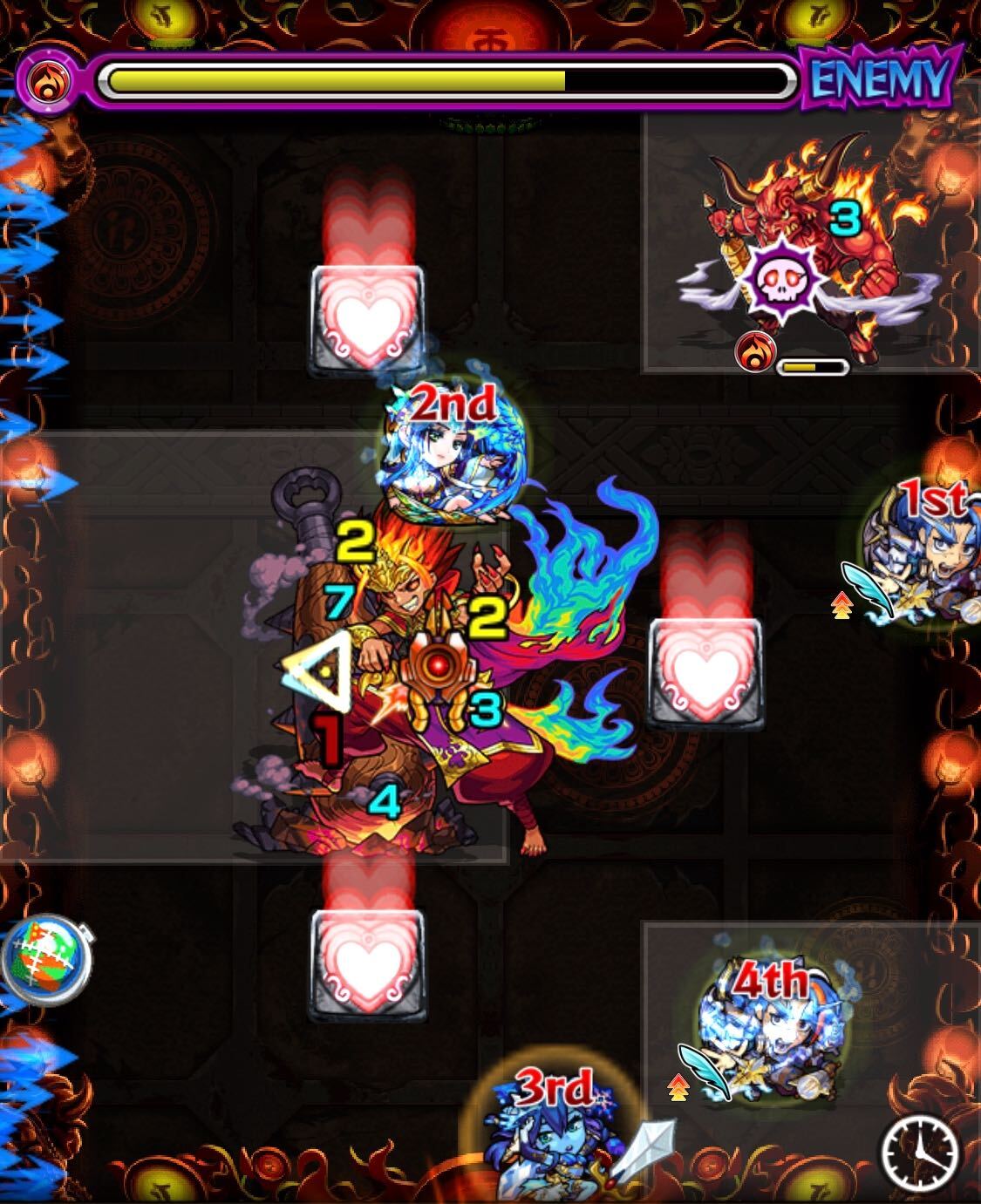 焔摩天廻 ステージ3 暗転後