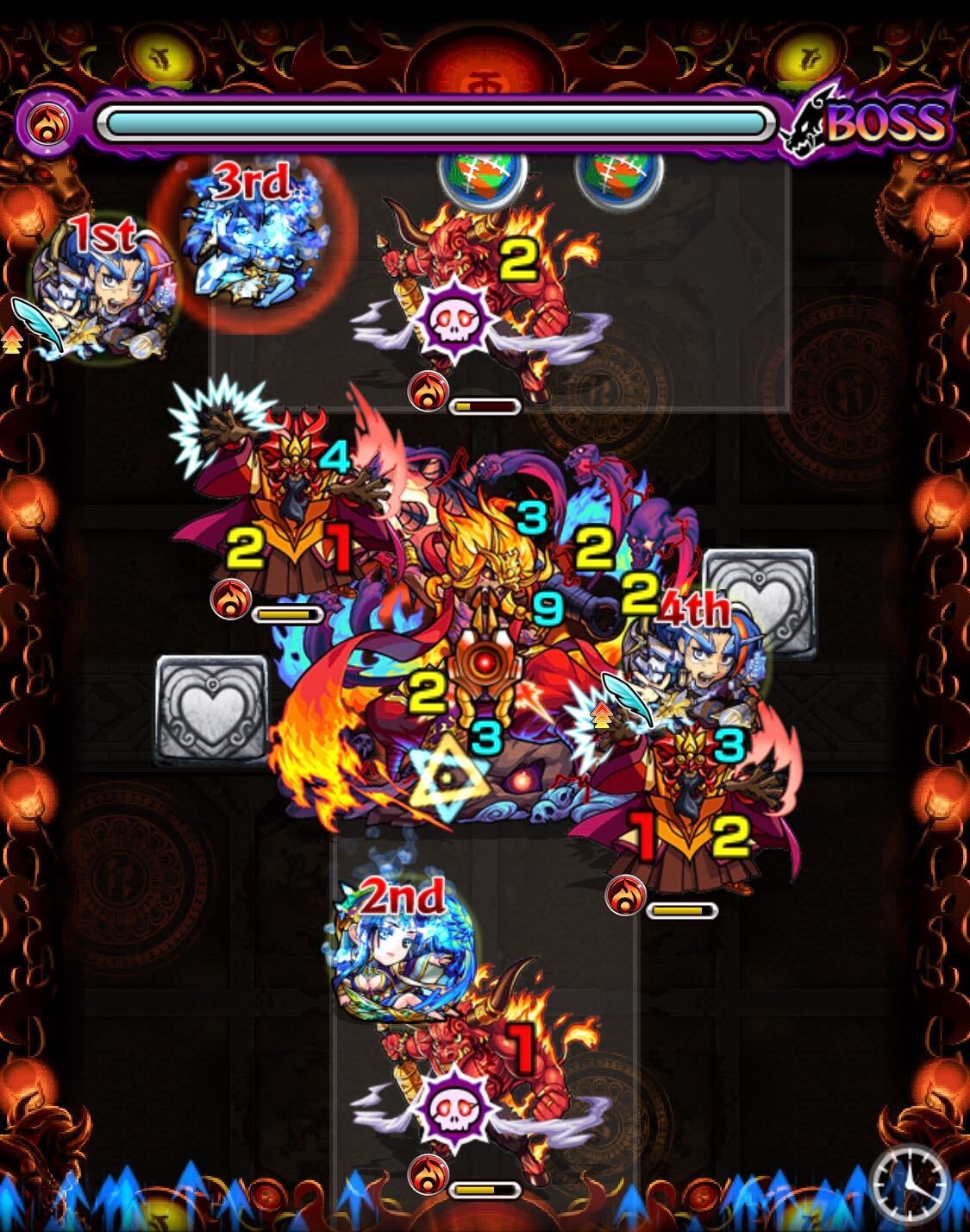 焔摩天 ボス1 暗転後