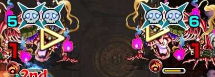 クロスドクロを倒すと暗転