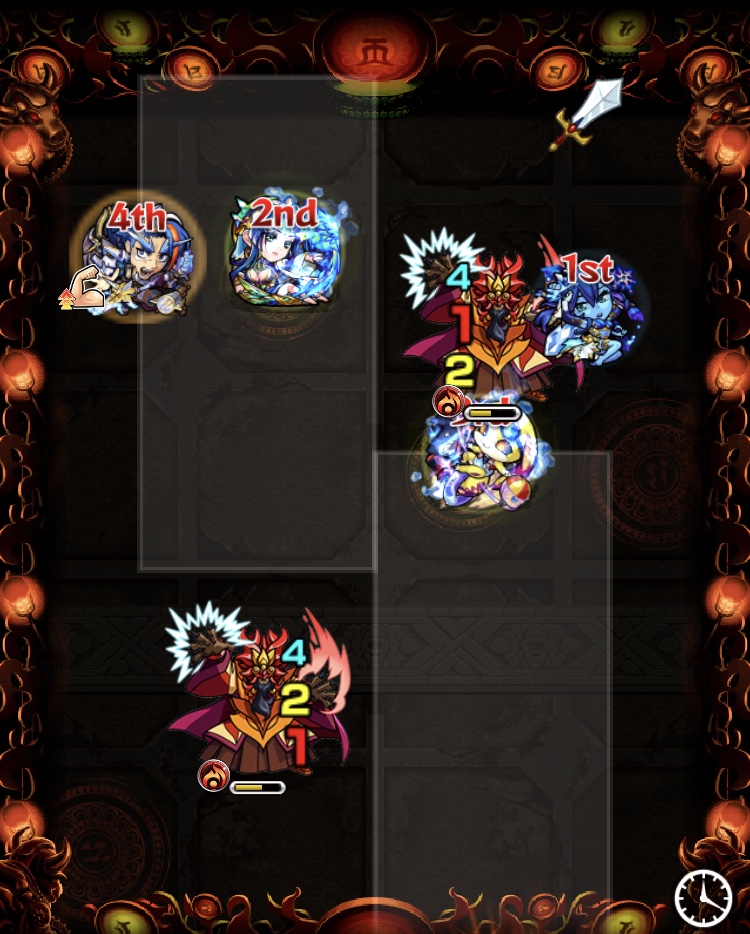 焔摩天 ステージ4 暗転後