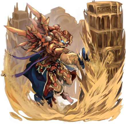 オセロニアの［砂の貴操神］ワスティモスの画像