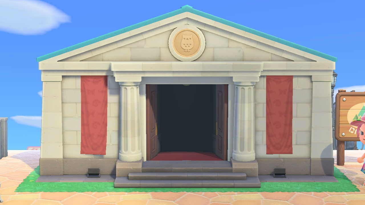 博物館の外装(改装後)