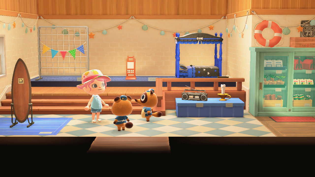 商店の内装(改築後)