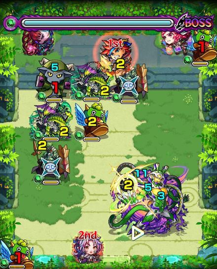 未開の大地 ボス1