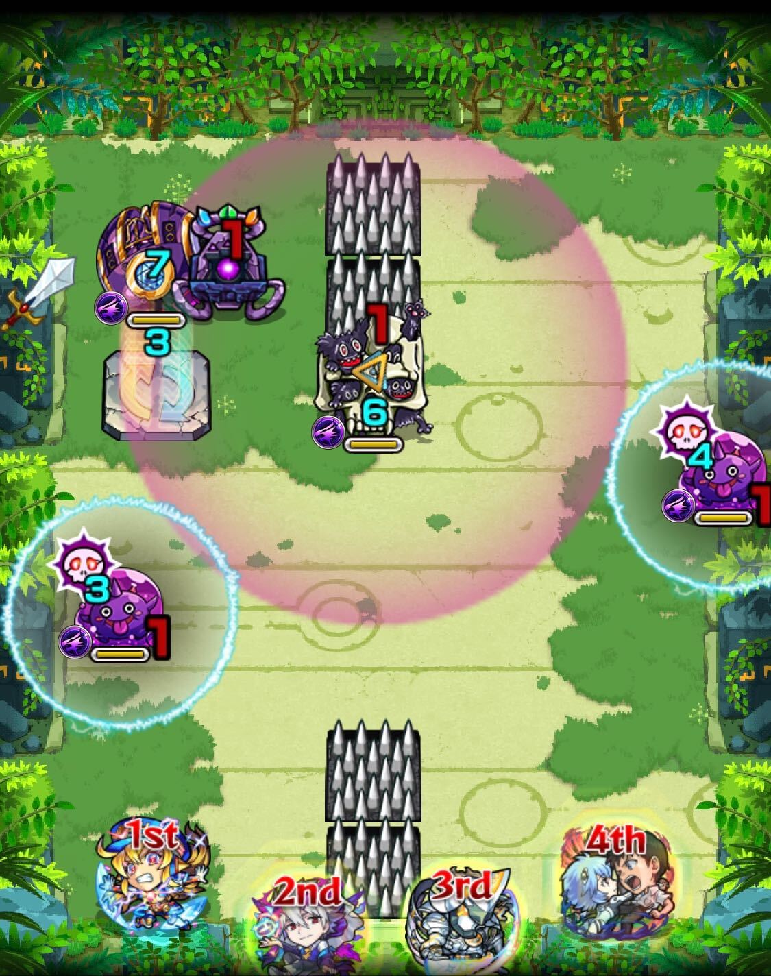 未開の大地拠点10ステージ1