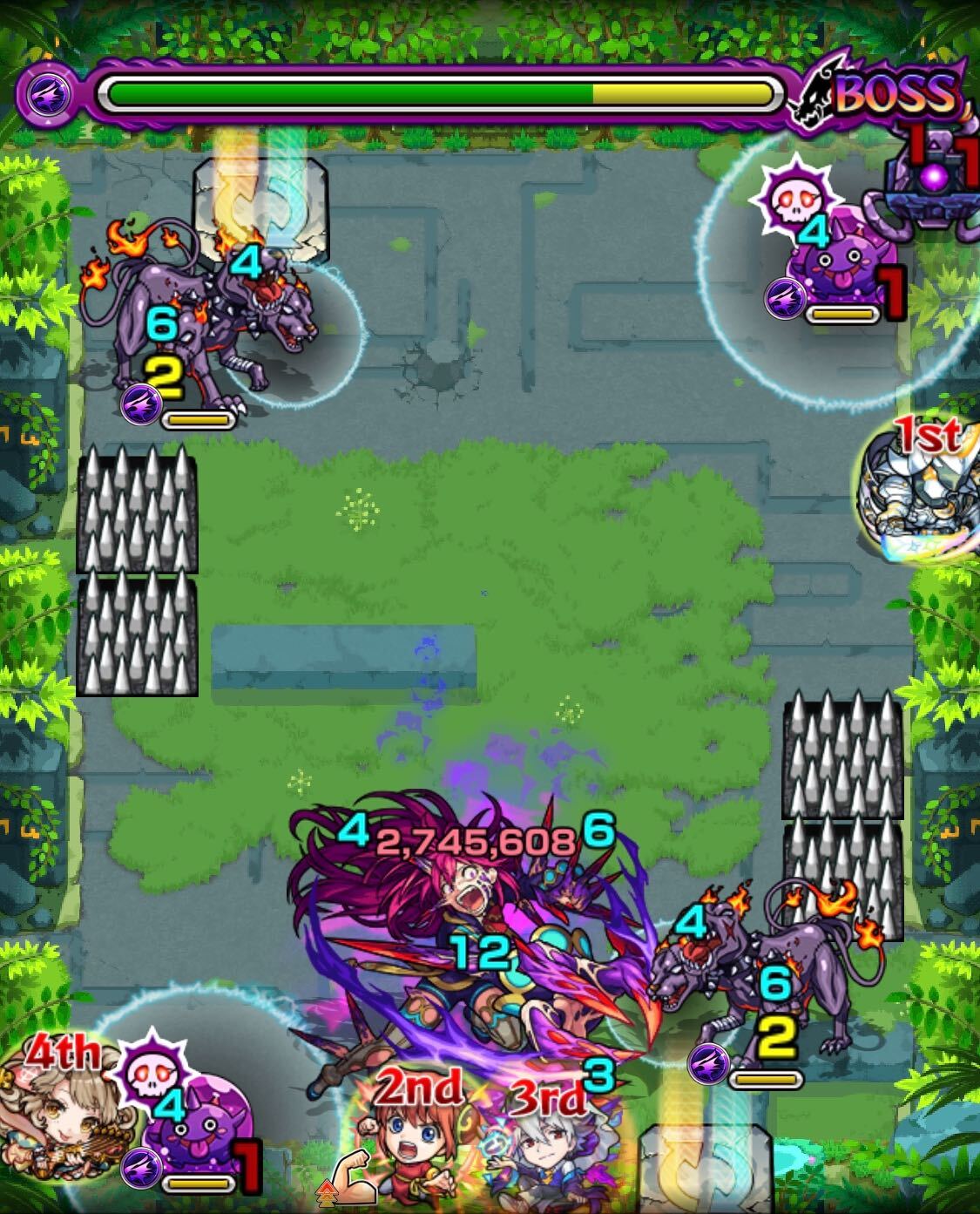 未開の大地拠点10ボス2