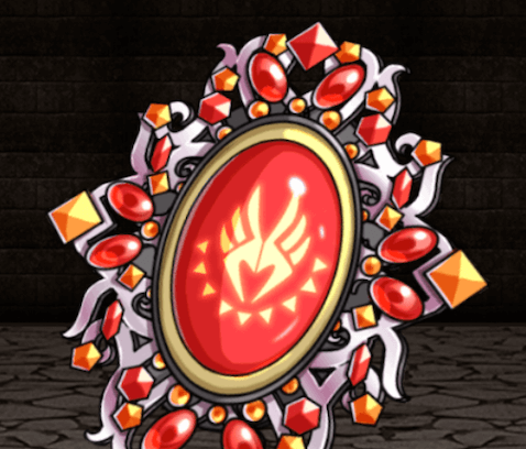 極彩のブローチの画像