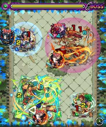 イシス ボス3 クロスドクロ処理後