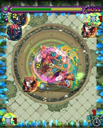 イシス ボス2 クロスドクロ召喚後