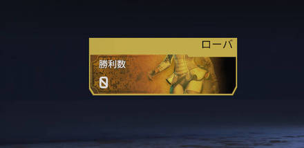 ローバのデータトラッカー(勝利数)