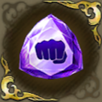 拳のチャロアイトの画像