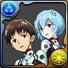 エヴァのパイロット・シンジ&レイの画像