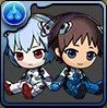 シンジ&レイのマスコットの画像