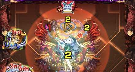 反撃モードで攻撃ダウン