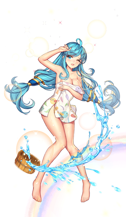 ［温泉の戯れ］文鴦の画像