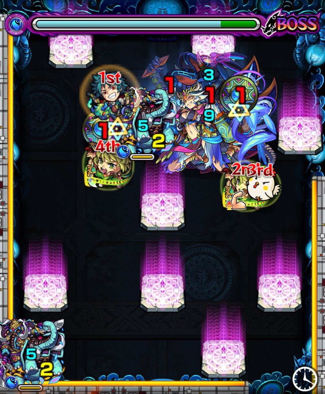 帝釈天廻 ボス1