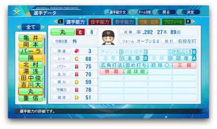 丸佳浩のステータス画像