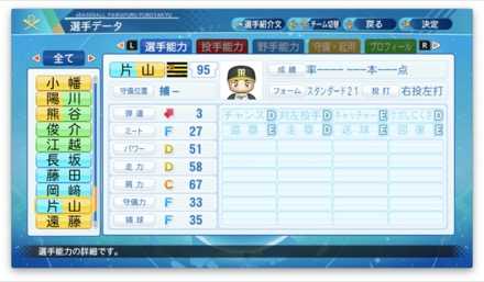 片山雄哉のステータス画像