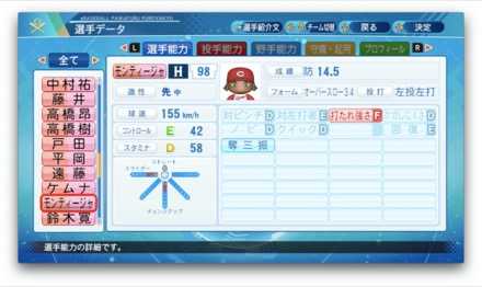 エマイリンモンティージャのステータス画像