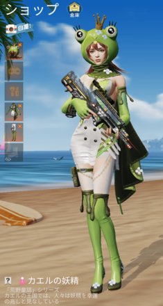 カエルの妖精画像