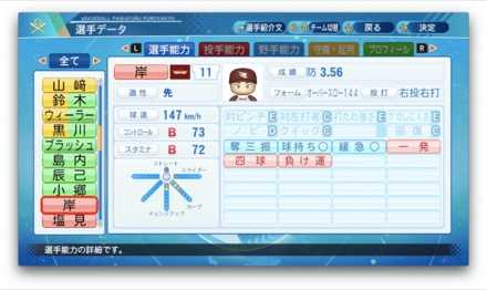 岸孝之のステータス画像