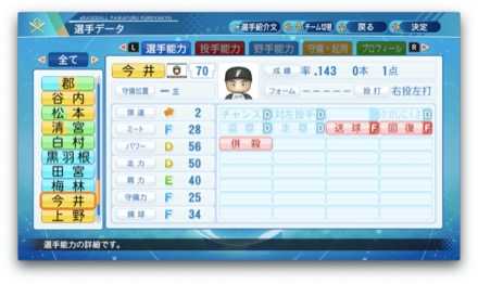 今井順之助のステータス画像