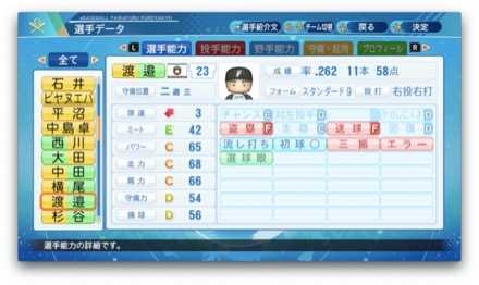 渡邉諒のステータス画像