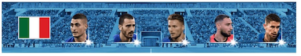 イタリア代表ガチャのバナー