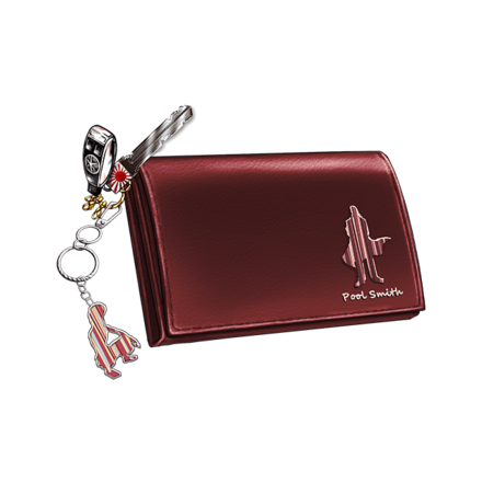 プール・スミスのキーケース［ワイン］
