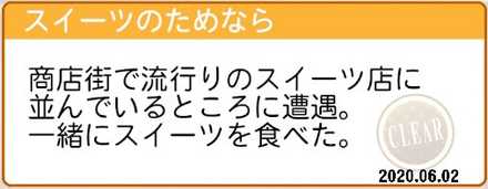 スイーツのためなら