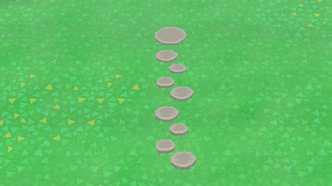 飛び石(石のステップ)の作り方