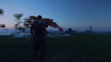 ゴーストオブツシマの海辺の秘湯