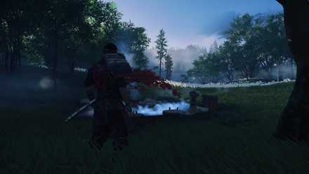 ゴーストオブツシマの静かな入り江の秘湯