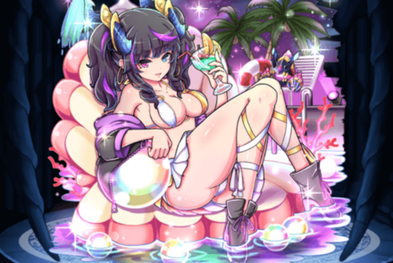 夜虹水真珠ヘラの画像