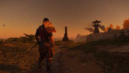 ゴーストオブツシマの日吉の竹林の石碑