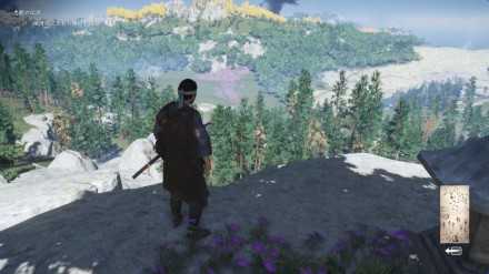 忠頼の庵の場所