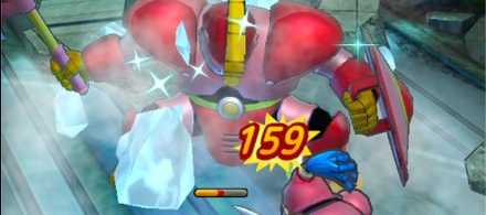 しにがみのきしを殴る