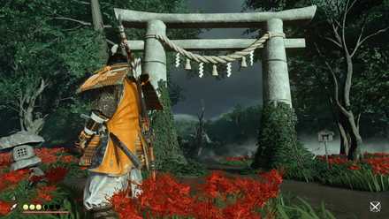 ゴーストオブツシマの紅陵神社